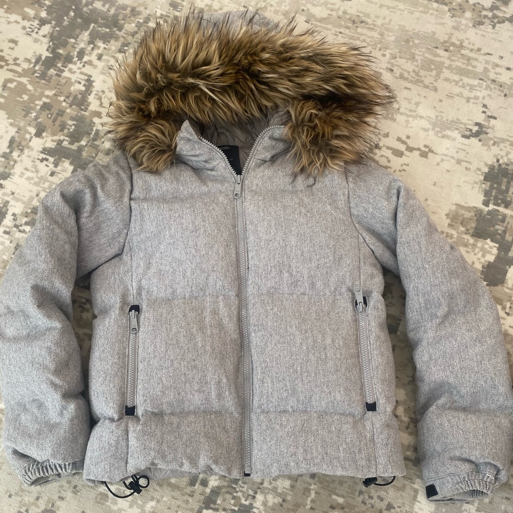 Gap Winter Warmth cropper puffer sz S
